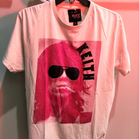 Rolling Stones Keith Live in concert 50 years Riff stars T shirt size Medium - Picture 1 of 5